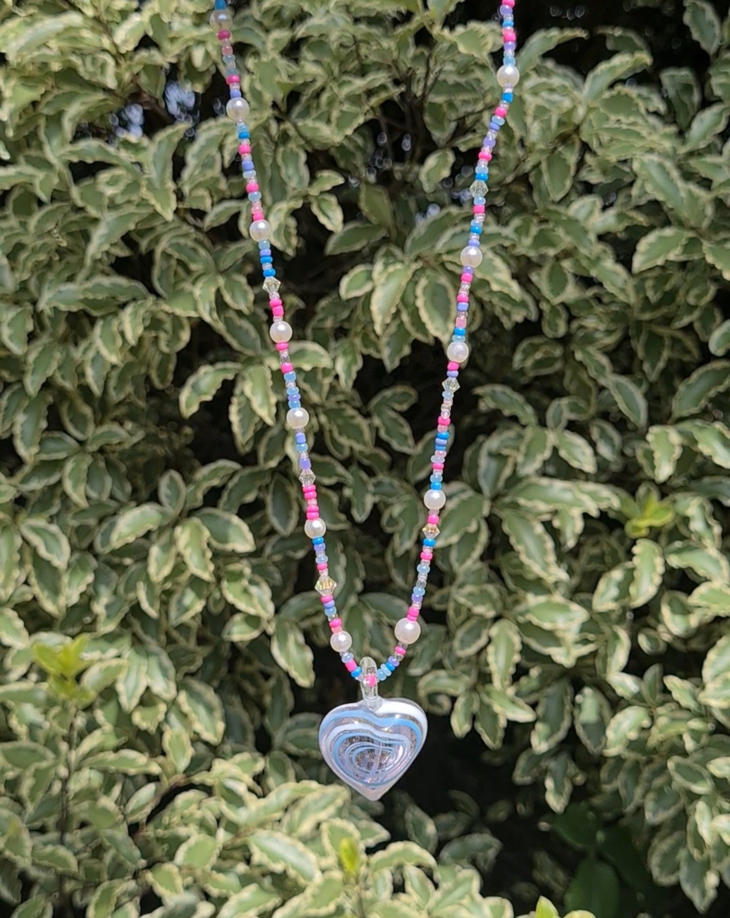 Heart of Glass necklace